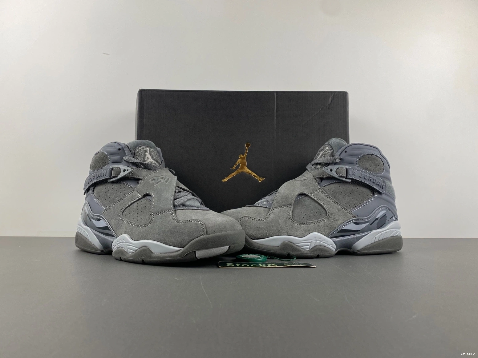 8 - Cool Men's Grey Jordan Retro 305381-014 1014